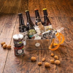 Cesta "Maridaje de cervezas"